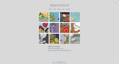 Desktop Screenshot of dearestolive.com